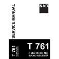 NAD T761 Service Manual cover photo