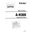 TEAC AH300 Service Manual cover photo