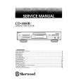 SHERWOOD CD3050R Service Manual cover photo