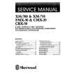 SHERWOOD CMX-20 Service Manual cover photo