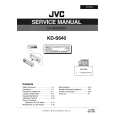 JVC KDS640 Service Manual cover photo