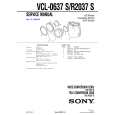 SONY VCL0637S Service Manual cover photo
