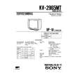 SONY KV2565MT Service Manual cover photo