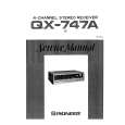 PIONEER QX-747A Service Manual cover photo