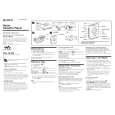SONY WM-FX488 Owner's Manual cover photo
