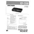 SONY ICFC350 Service Manual cover photo
