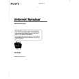 SONY INT-W250 Owner's Manual cover photo