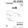 SONY VCLCPJ07A Service Manual cover photo