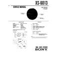 SONY XS-6013 Service Manual cover photo