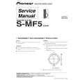 PIONEER S-MF5 Service Manual cover photo
