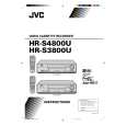 JVC HR-S3800U Owner's Manual cover photo