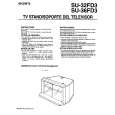 SONY SU32FD3 Owner's Manual cover photo