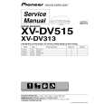 PIONEER XV-DV313/LFXJN Service Manual cover photo