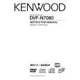 KENWOOD DVF-N7080 Owner's Manual cover photo