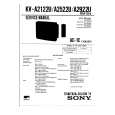 SONY KVA2123E Service Manual cover photo