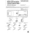 KENWOOD KDVC810 Service Manual cover photo