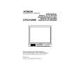 HITACHI CPX2102MS Owner's Manual cover photo