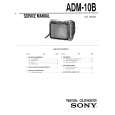 SONY ADM-10B Service Manual cover photo