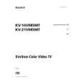 SONY KV-14VM5MT Owner's Manual cover photo