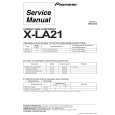 PIONEER X-LA21/DBDXCN Service Manual cover photo