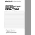 PIONEER PDK-TS10/WL Owner's Manual cover photo