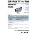 SONY DCRTRV38 Service Manual cover photo