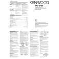 KENWOOD KAC649S Owner's Manual cover photo