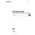 SONY MDSPC2 Owner's Manual cover photo