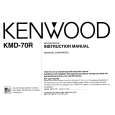 KENWOOD KMD70R Owner's Manual cover photo