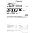 PIONEER DEH-P4100/XM/UC Service Manual cover photo