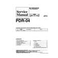PIONEER PDR04 Service Manual cover photo