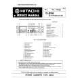 HITACHI DE95 Service Manual cover photo
