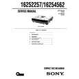 SONY 16252257 Service Manual cover photo