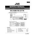 JVC RX217 Service Manual cover photo
