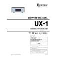 TEAC UX-1 Service Manual cover photo