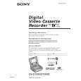 SONY GVD1000E Owner's Manual cover photo