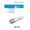 SENNHEISER E 838 Owner's Manual cover photo
