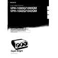 SONY VPH-1042Q Owner's Manual cover photo