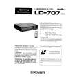 PIONEER LD-707 Owner's Manual cover photo