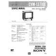 SONY CVM-1371QE Service Manual cover photo