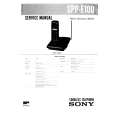 SONY SPPE100 Service Manual cover photo