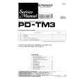 PIONEER PD-TM3 Service Manual cover photo