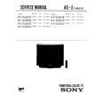 SONY KVX2560B Service Manual cover photo