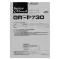 PIONEER GR-P730 Service Manual cover photo