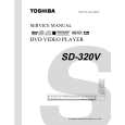 TOSHIBA SD320V Service Manual cover photo