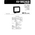 SONY KV1882AEB Service Manual cover photo