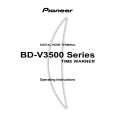 PIONEER BD-V3501/KUXJ Owner's Manual cover photo