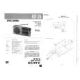 SONY ICF25 Service Manual cover photo