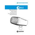 SENNHEISER E 902 Owner's Manual cover photo