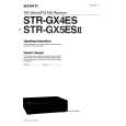 SONY STRGX5ES Owner's Manual cover photo